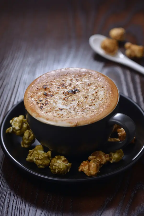 Pop corn Latte - Hot